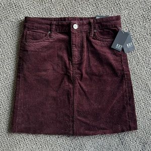 KUT from the kloth Velvet Skirt